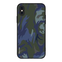 Θήκη Sonique Camouflage Army Series για Apple iPhone X / iPhone XS Μπλε 01