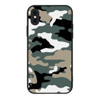 Θήκη Sonique Camouflage Army Series για Apple iPhone X / iPhone XS Χακί