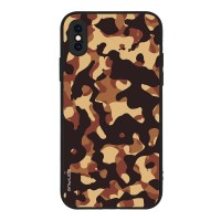 Θήκη Sonique Camouflage Army Series για Apple iPhone X / iPhone XS Καφέ 01