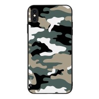 Θήκη Sonique Camouflage Army Series για Apple iPhone XS MAX Χακί
