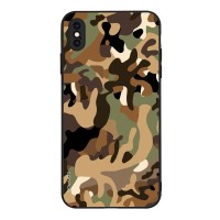 Θήκη Sonique Camouflage Army Series για Apple iPhone XS MAX Καφέ