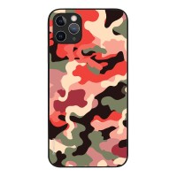Θήκη Sonique Camouflage Army Series για Apple iPhone 11 Pro Max Κόκκινο