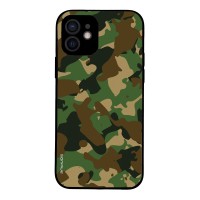 Θήκη Sonique Camouflage Army Series για Apple iPhone 12 Πράσινο