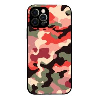 Θήκη Sonique Camouflage Army Series για Apple iPhone 12 Pro Κόκκινο