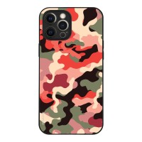Θήκη Sonique Camouflage Army Series για Apple iPhone 12 Pro Max Κόκκινο