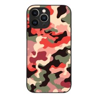 Θήκη Sonique Camouflage Army Series για Apple iPhone 13 Pro Max Κόκκινο