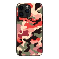 Θήκη Sonique Camouflage Army Series για Apple iPhone 14 Pro Max Κόκκινο