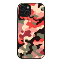 Θήκη Sonique Camouflage Army Series για Apple iPhone 15 Κόκκινο