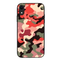 Θήκη Sonique Camouflage Army Series για Apple iPhone XR Κόκκινο