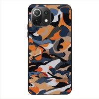 Θήκη Sonique Camouflage Army Series για Xiaomi Mi 11 Lite 4G / Mi 11 Lite 5G Πορτοκαλί