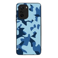 Θήκη Sonique Camouflage Army Series για Xiaomi Poco F3 / Mi 11i Μπλε