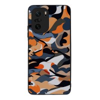 Θήκη Sonique Camouflage Army Series για Xiaomi Poco F3 / Mi 11i Πορτοκαλί