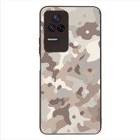 Θήκη Sonique Camouflage Army Series για Xiaomi Poco F4 5G Μπεζ