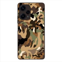 Θήκη Sonique Camouflage Army Series για Xiaomi Poco F5 5G Καφέ