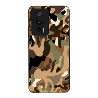 Θήκη Sonique Camouflage Army Series για Xiaomi Poco F5 Pro 5G Καφέ