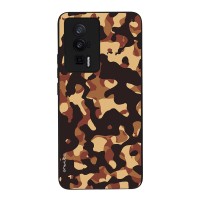 Θήκη Sonique Camouflage Army Series για Xiaomi Poco F5 Pro 5G Καφέ 01