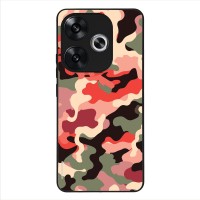 Θήκη Sonique Camouflage Army Series για Xiaomi Poco F6 5G Κόκκινο