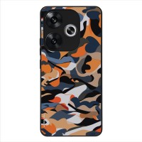 Θήκη Sonique Camouflage Army Series για Xiaomi Poco F6 5G Πορτοκαλί