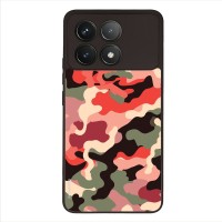Θήκη Sonique Camouflage Army Series για Xiaomi Poco F6 Pro 5G Κόκκινο