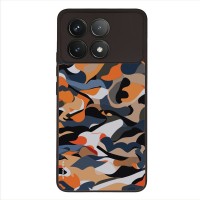 Θήκη Sonique Camouflage Army Series για Xiaomi Poco F6 Pro 5G Πορτοκαλί