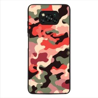 Θήκη Sonique Camouflage Army Series για Xiaomi Poco X3 NFC / Poco X3 Pro Κόκκινο