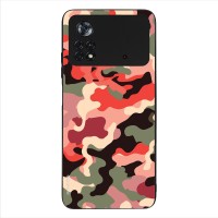 Θήκη Sonique Camouflage Army Series για Xiaomi Poco X4 Pro 5G Κόκκινο
