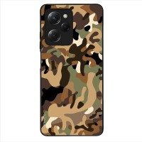 Θήκη Sonique Camouflage Army Series για Xiaomi Poco X5 Pro 5G Καφέ