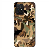 Θήκη Sonique Camouflage Army Series για Xiaomi Redmi 10 / Redmi 10 2022 Καφέ