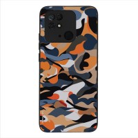 Θήκη Sonique Camouflage Army Series για Xiaomi Redmi 10C Πορτοκαλί