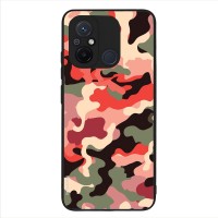 Θήκη Sonique Camouflage Army Series για Xiaomi Redmi 12C Κόκκινο