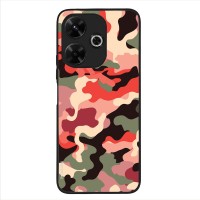 Θήκη Sonique Camouflage Army Series για Xiaomi Redmi 13 4G / Poco M6 4G Κόκκινο