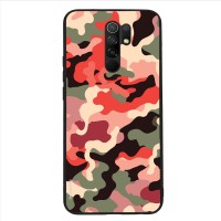 Θήκη Sonique Camouflage Army Series για Xiaomi Redmi 9 Κόκκινο