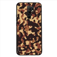 Θήκη Sonique Camouflage Army Series για Xiaomi Redmi 9 Καφέ 01