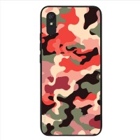 Θήκη Sonique Camouflage Army Series για Xiaomi Redmi 9A / Redmi 9AT Κόκκινο