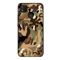 Θήκη Sonique Camouflage Army Series για Xiaomi Redmi 9C / Redmi 10A Καφέ