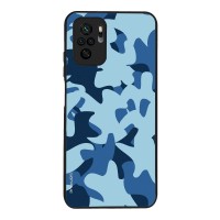 Θήκη Sonique Camouflage Army Series για Xiaomi Redmi Note 10 / Redmi Note 10s / Poco M5s Μπλε
