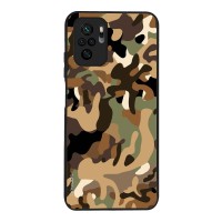 Θήκη Sonique Camouflage Army Series για Xiaomi Redmi Note 10 / Redmi Note 10s / Poco M5s Καφέ