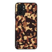 Θήκη Sonique Camouflage Army Series για Xiaomi Redmi Note 10 / Redmi Note 10s / Poco M5s Καφέ 01