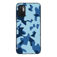 Θήκη Sonique Camouflage Army Series για Xiaomi Redmi Note 10 5G / Poco M3 Pro 5G Μπλε
