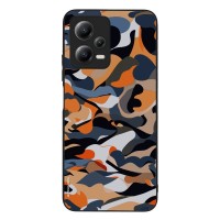 Θήκη Sonique Camouflage Army Series για Xiaomi Redmi Note 12 5G / Poco X5 5G Πορτοκαλί