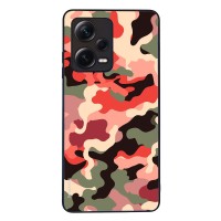 Θήκη Sonique Camouflage Army Series για Xiaomi Redmi Note 12 Pro Plus Κόκκινο