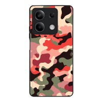 Θήκη Sonique Camouflage Army Series για Xiaomi Redmi Note 13 5G Κόκκινο