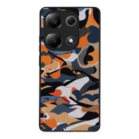 Θήκη Sonique Camouflage Army Series για Xiaomi Redmi Note 13 Pro 4G / Poco M6 Pro 4G / Redmi Note 14S Πορτοκαλί