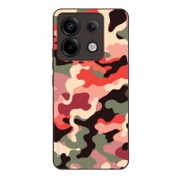 Θήκη Sonique Camouflage Army Series για Xiaomi Redmi Note 13 Pro 5G / Poco X6 5G Κόκκινο