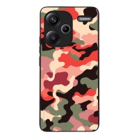 Θήκη Sonique Camouflage Army Series για Xiaomi Redmi Note 13 Pro Plus 5G Κόκκινο