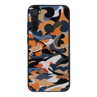 Θήκη Sonique Camouflage Army Series για Xiaomi Redmi Note 8 / Redmi Note 8 2021 Πορτοκαλί