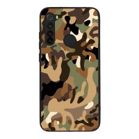 Θήκη Sonique Camouflage Army Series για Xiaomi Redmi Note 8 / Redmi Note 8 2021 Καφέ