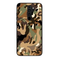 Θήκη Sonique Camouflage Army Series για Xiaomi Redmi Note 8 Pro Καφέ