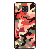 Θήκη Sonique Camouflage Army Series για Xiaomi Redmi Note 9S/9 Pro Κόκκινο