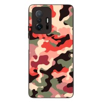 Θήκη Sonique Camouflage Army Series για Xiaomi Xiaomi 11T / Xiaomi 11T Pro Κόκκινο